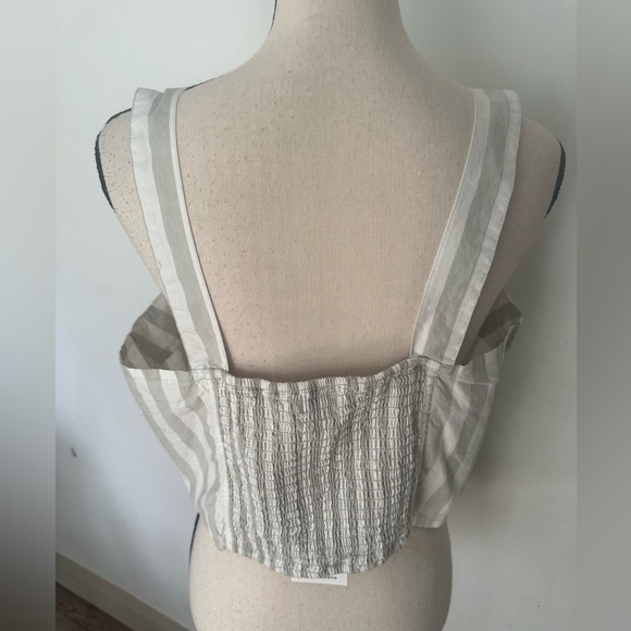 NWT Kensie jeans striped top 100% cotton SZ Large - Picture 3 of 7